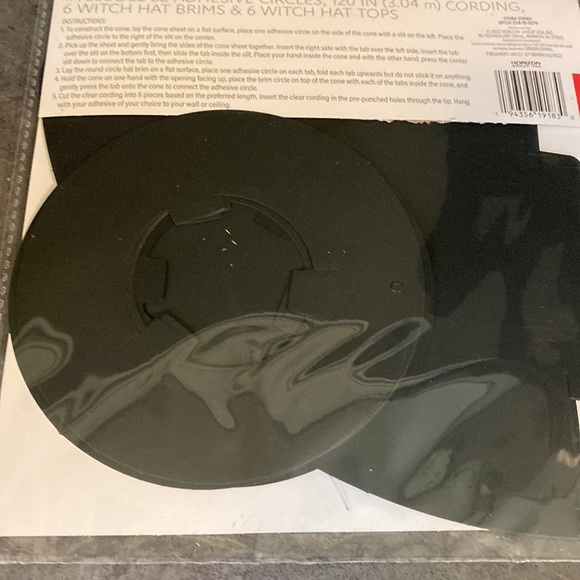 2022 Target BP Paper Witches Hats - Picture 2 of 4